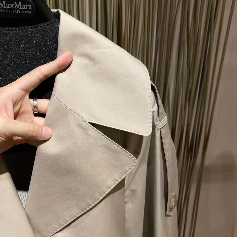 MaxMara -Utrench 長款 中袖風衣#38 40-2