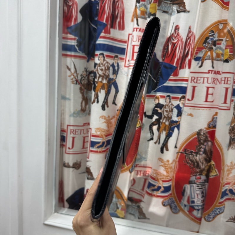 Loewe 黑色真皮電腦套 筆電包 文件夾 公事包-10