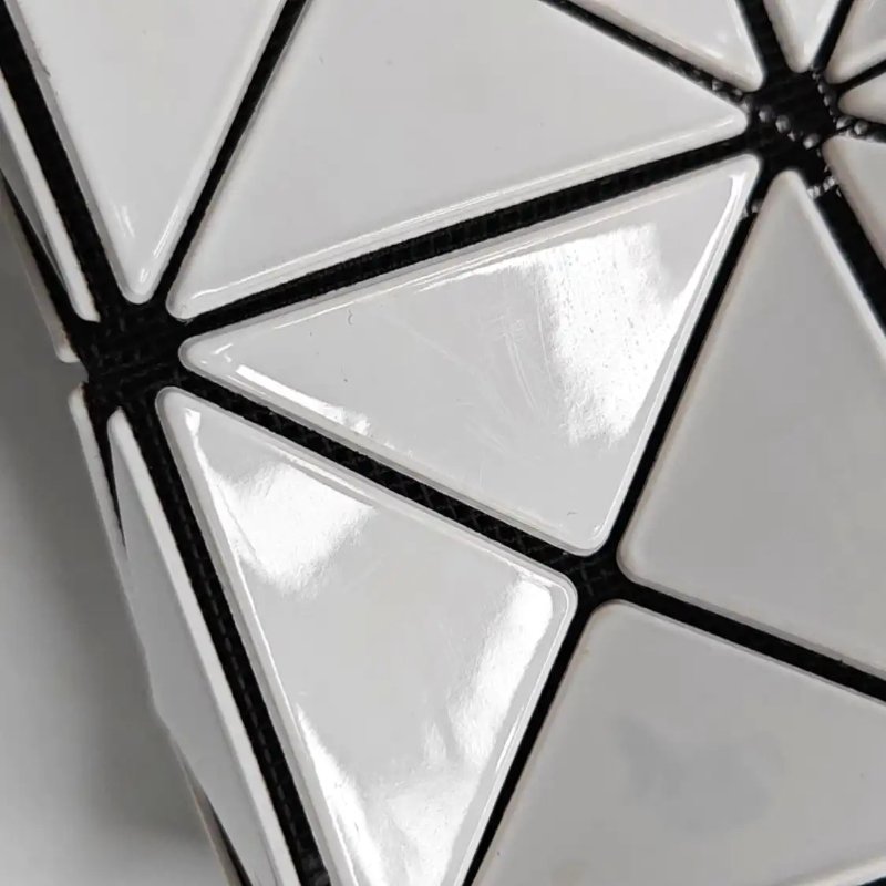 BAO BAO ISSEY MIYAKE LUCENT 白色幾何包肩背包手提包-6
