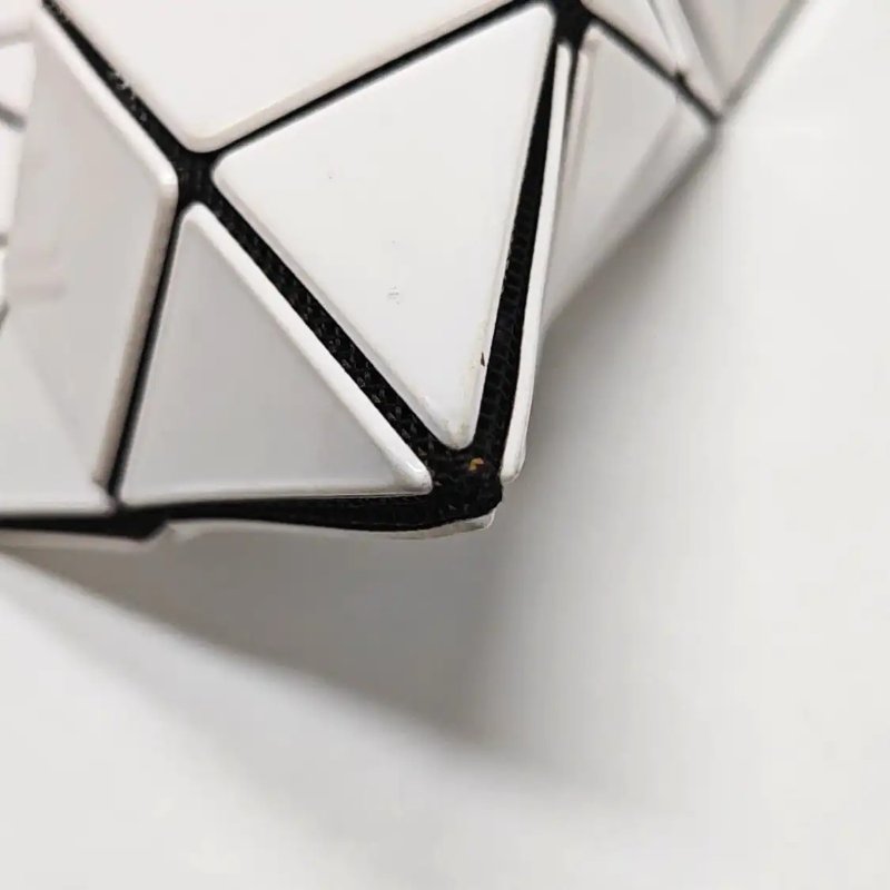 BAO BAO ISSEY MIYAKE LUCENT 白色幾何包肩背包手提包-10