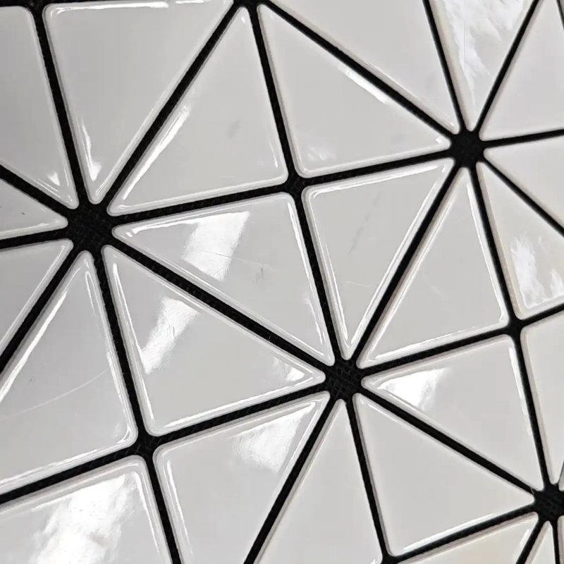 BAO BAO ISSEY MIYAKE LUCENT 白色幾何包肩背包手提包-12