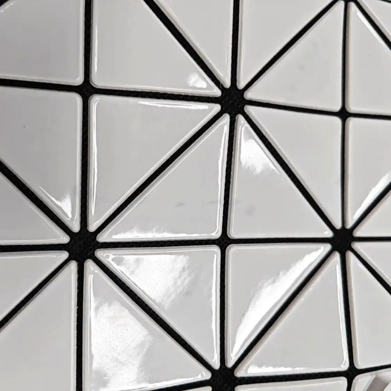 BAO BAO ISSEY MIYAKE LUCENT 白色幾何包肩背包手提包-13