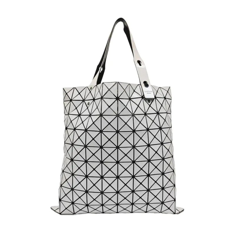 BAO BAO ISSEY MIYAKE PRISM 大號白色幾何包手提包 肩背包-3