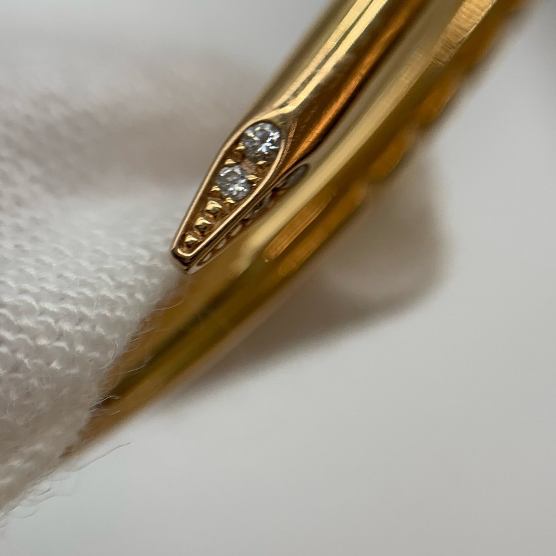 Cartier Juste un Clou窄版釘子手鐲 15號 玫瑰金帶鑽-9