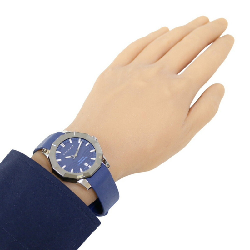 Century Primetime Egos 男士不鏽鋼自動腕錶,606.7.N.90I.13.15D.QBO,翻新款-1