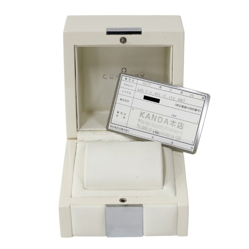 Century Primetime Egos 男士不鏽鋼自動腕錶,606.7.N.90I.13.15D.QBO,翻新款-11