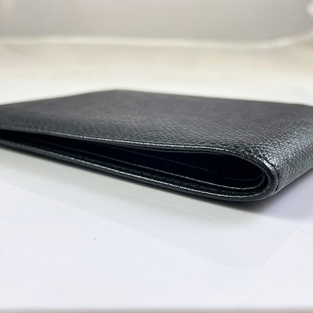 *奢華大道國際精品*【L3263】LV 黑色TAIGA Multiple 對開短夾 M30952-2