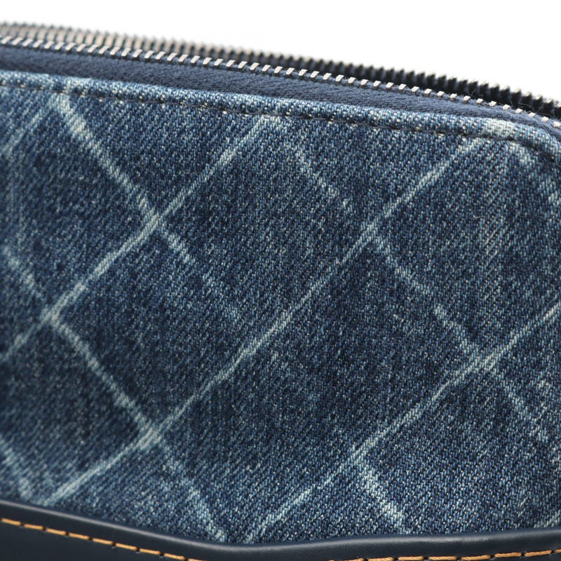 香奈兒 Gabriel 鏈條肩背包 A94505 牛仔皮革海軍藍二手女款-9