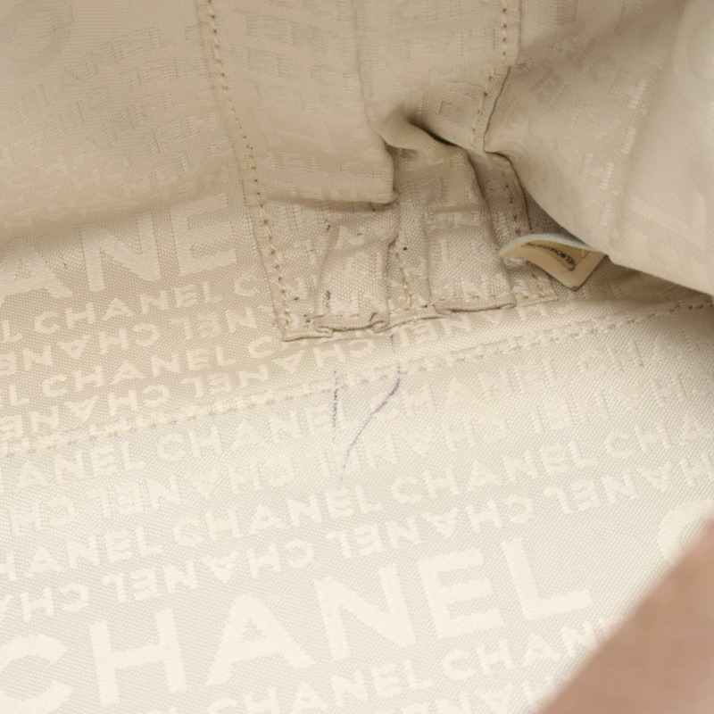 香奈兒 (CHANEL) 巧克力棒手提單肩包 A36135 小牛皮 米色 二手 SHW-6