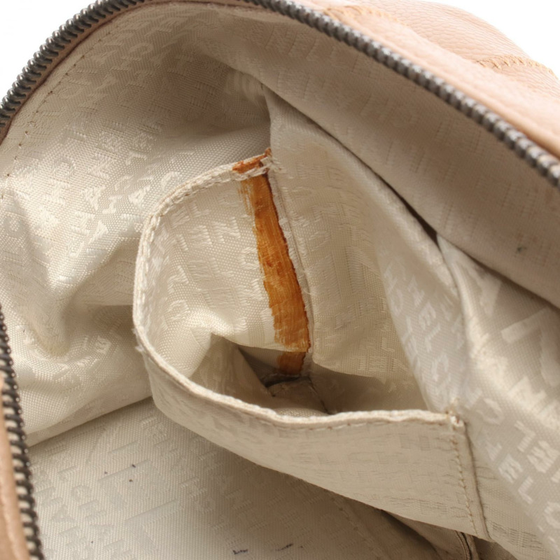 香奈兒 (CHANEL) 巧克力棒手提單肩包 A36135 小牛皮 米色 二手 SHW-8