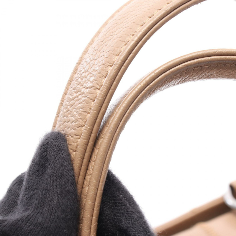 香奈兒 (CHANEL) 巧克力棒手提單肩包 A36135 小牛皮 米色 二手 SHW-9