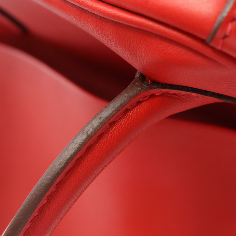 愛馬仕 Lindy 26 肩背包,Vaux Swift 皮革,Rouge tomate 色,SHW 五金,二手-7