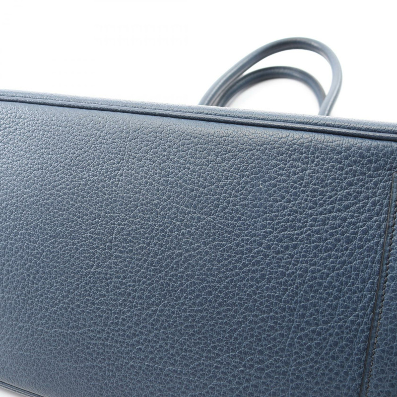 愛馬仕 Birkin 35 手袋 J Fjord 皮革 藍色 二手 SHW 女士-10