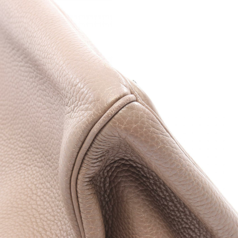 愛馬仕 Birkin 35 手提包 J Taurillon Clemence Etoupe 灰色 二手 女士 SHW-6