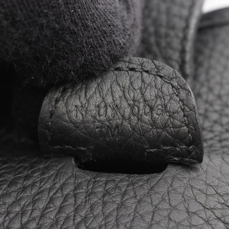 愛馬仕 Evelyne 3 Trois PM 肩挎包,黑色皮革,銀色五金,二手。-4