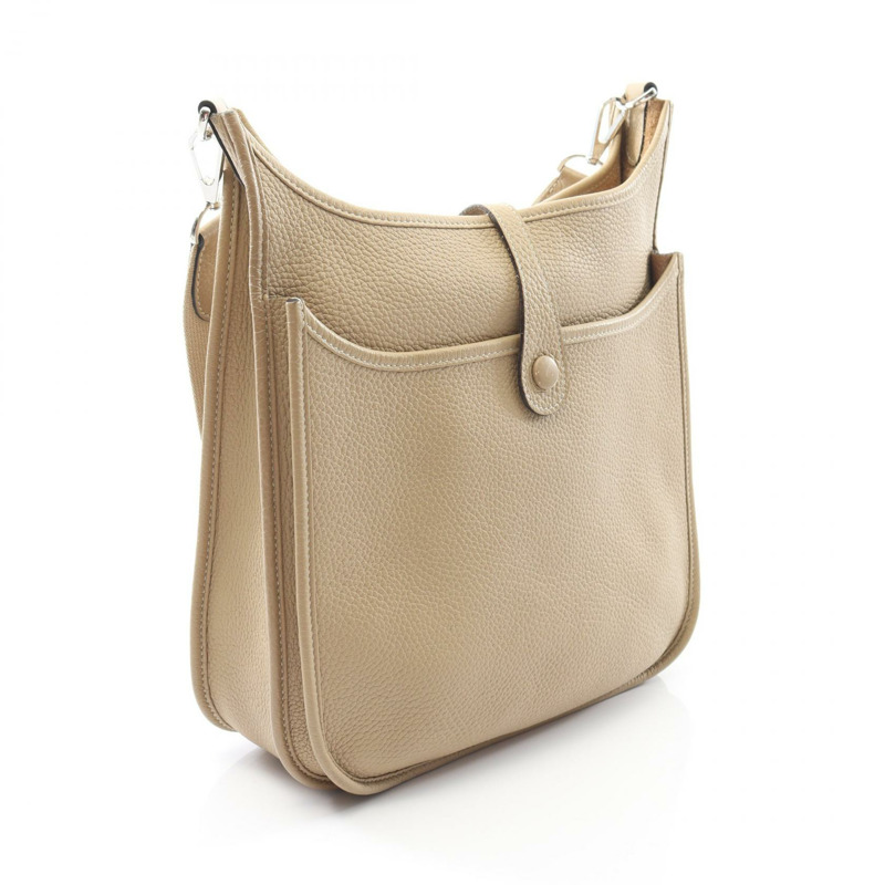 愛馬仕 Evelyne 3 PM 單肩斜背包 U Taurillon Clemence Trench 二手 SHW-1