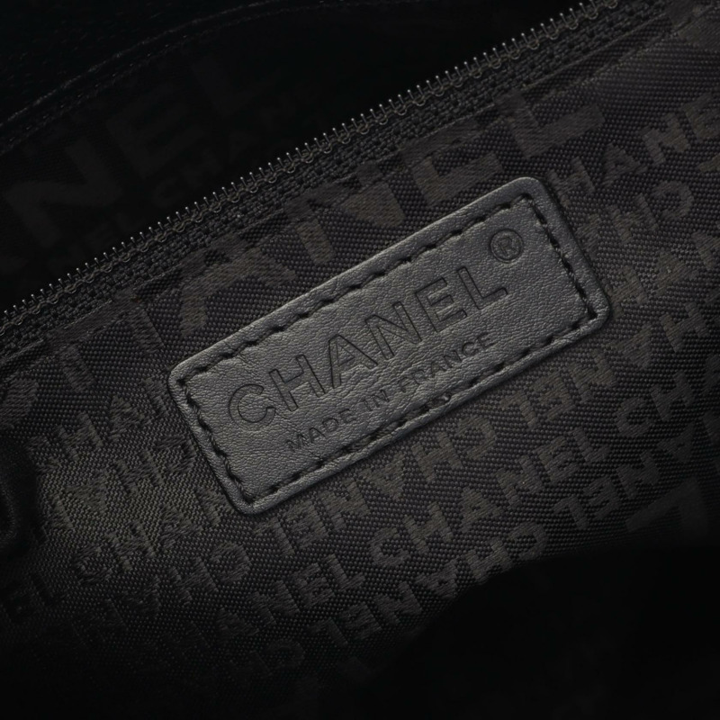 香奈兒巧克力棒手提單肩包,小牛皮,黑色,二手,SHW 女款-3