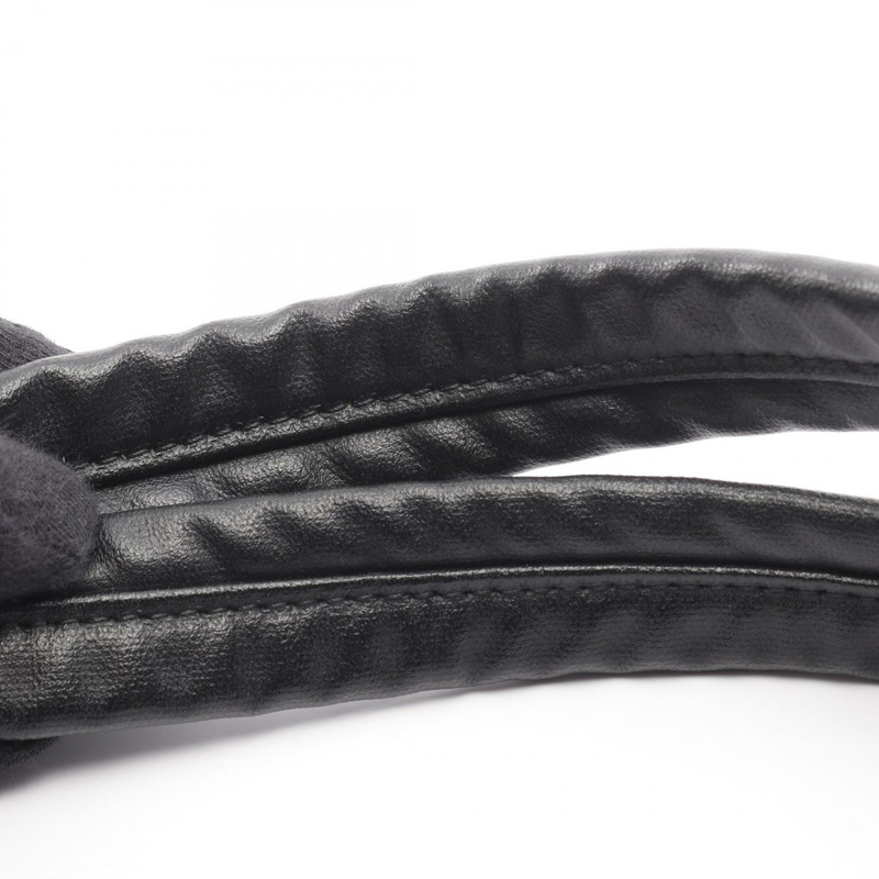 香奈兒 (CHANEL) Paris Biarritz MM 手提單肩包,PVC帆布皮革材質,黑色,二手女款-8