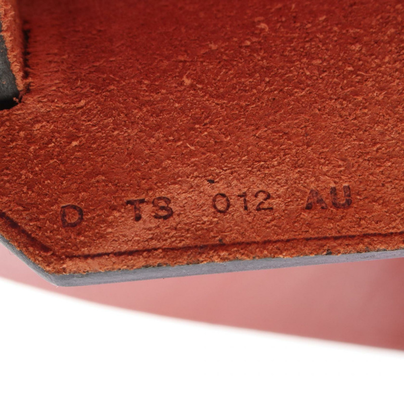 愛馬仕 Herbag Zip PM 單肩手提包,D Toile 皮革,棕色/粉紅色,帶鉚釘-7