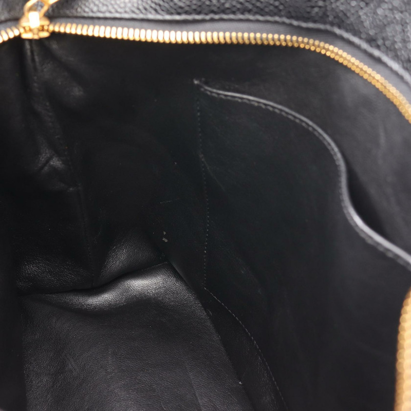 香奈兒 (CHANEL) Medallion 手提包,小牛皮材質,金色五金,黑色,二手,女士款-5