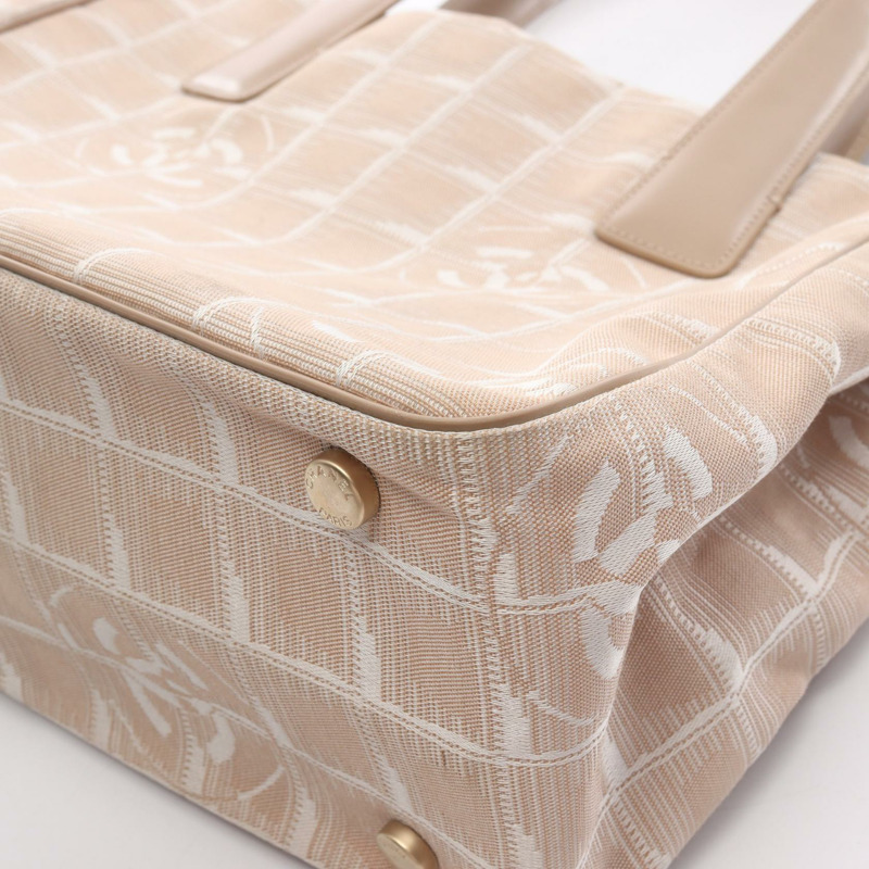 香奈兒新旅遊系列 PM 手提單肩包 A20457 皮革尼龍帆布 粉紅 CC-13