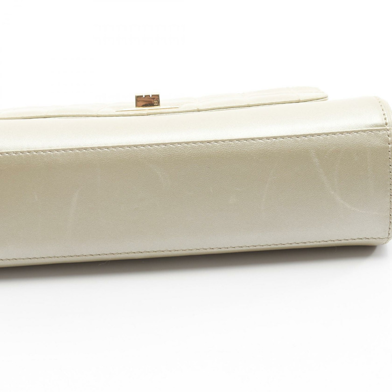 香奈兒 2.55 巧克力色鏈條單肩包,羊皮材質,金色五金,二手。-6