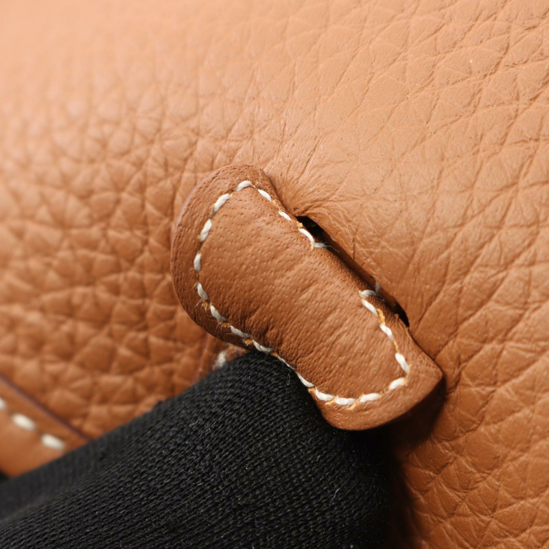 愛馬仕 Evelyne TPM Amazon 單肩斜背包 K 069426CK 皮革 金色 SHW-4