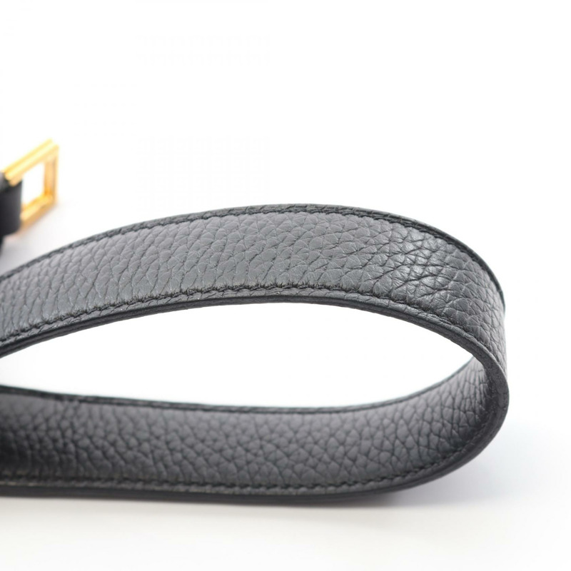 愛馬仕 Picotin Lock PM 手提包,Z Taurillon Clemence 皮革,黑色,二手,金色五金。-7