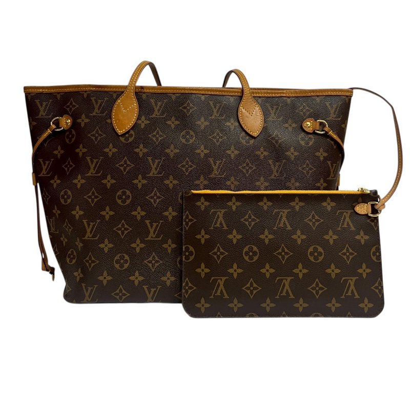 【美收精品】LV茶黃色拼接NEVERFULL 4-355-0