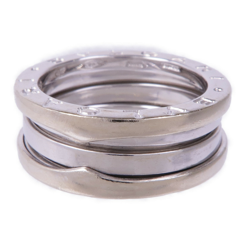 BVLGARI 18K白金B.zero1 3 Band Ring戒指Bvlgari#53/US#6.25-1