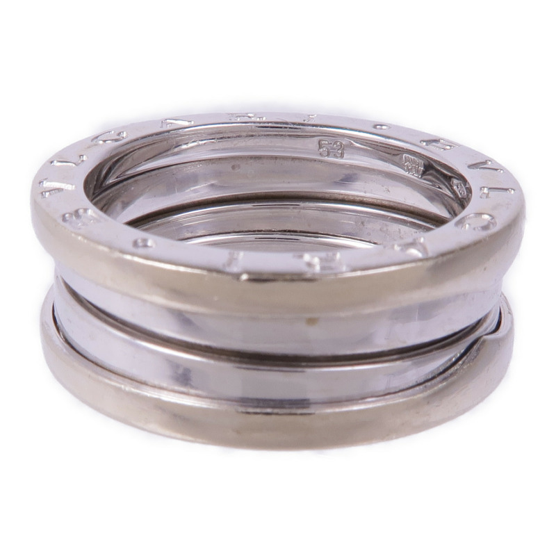 BVLGARI 18K白金B.zero1 3 Band Ring戒指Bvlgari#53/US#6.25-2