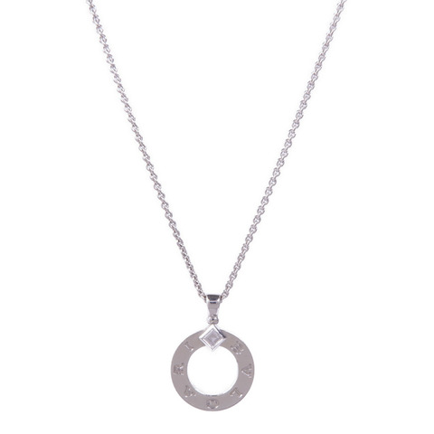 BVLGARI 18K白金Bvlgari Bvlgari Necklace鑽石項鍊