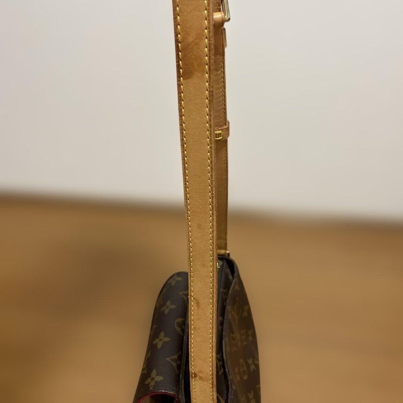 🌷Louis Vuitton 豆腐包|經典花紋✦fufu style 精品✦ 氣質款|LV豆腐包.LV協背包-14