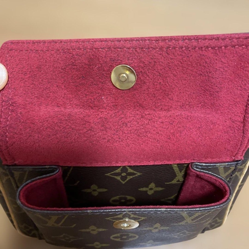 🌷Louis Vuitton 豆腐包|經典花紋✦fufu style 精品✦ 氣質款|LV豆腐包.LV協背包-22