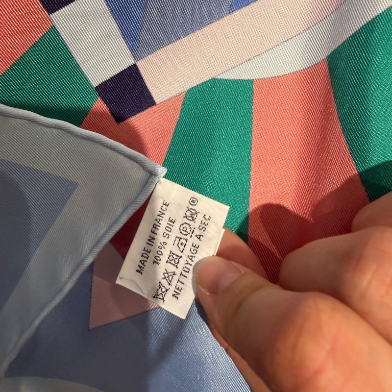 Hermes 藍色慶典駿馬絲巾 💙盒子/緞帶💙-2