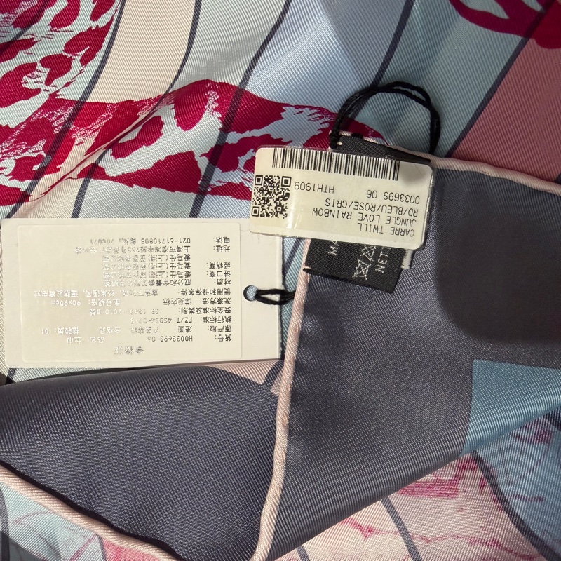 Hermes 絲巾 🩷盒子/緞帶🩷超級甜-2