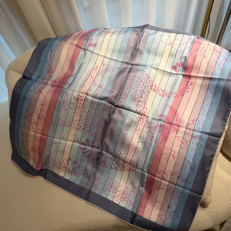 Hermes 絲巾 🩷盒子/緞帶🩷超級甜-3