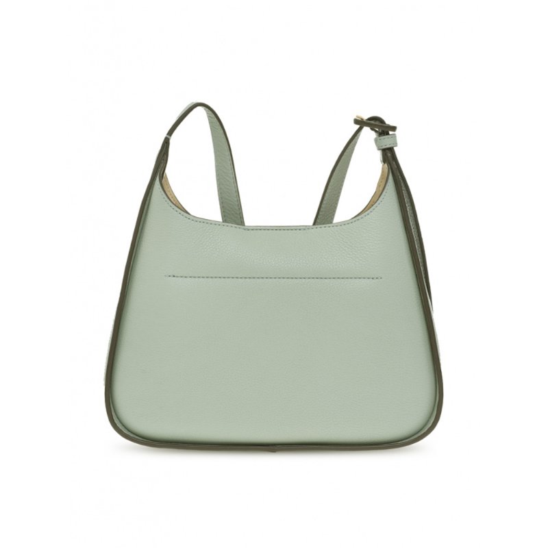 【TORY BURCH】雙T-LOGO素面皮革側肩包-莫蘭迪綠-3