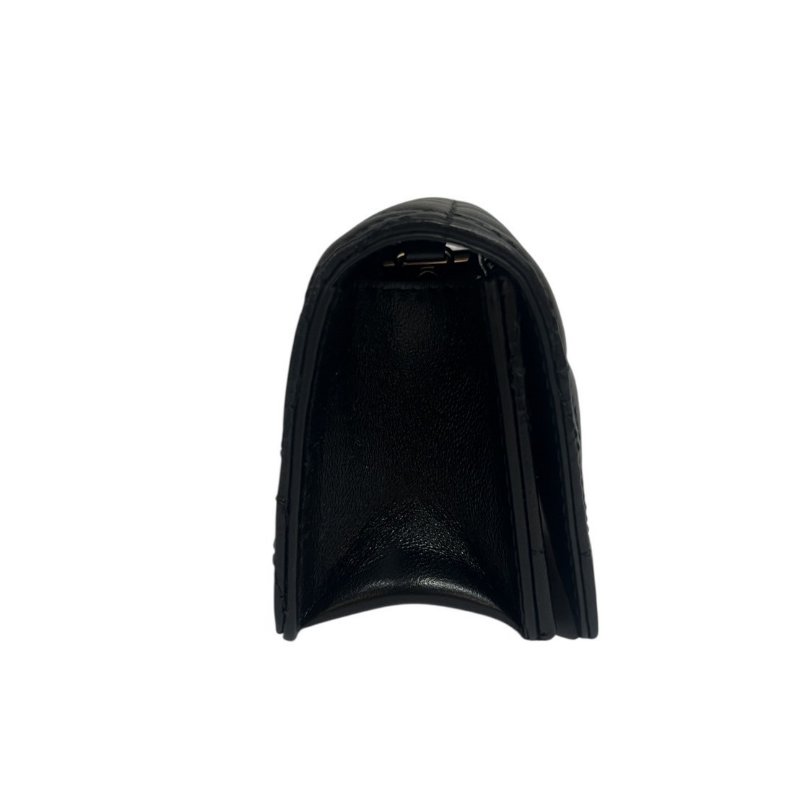 【美收精品】Versace黑色皮革小肩背包 4-358-4