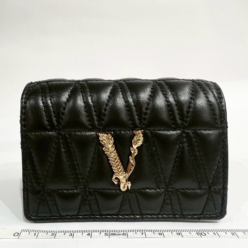 【美收精品】Versace黑色皮革小肩背包 4-358-16