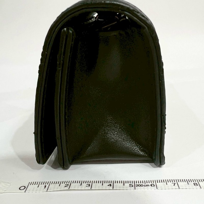 【美收精品】Versace黑色皮革小肩背包 4-358-17