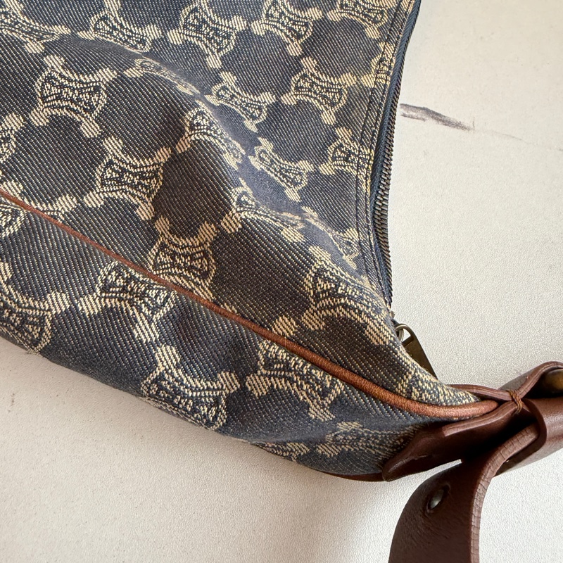 Celine牛仔大餃包很帥氣-18