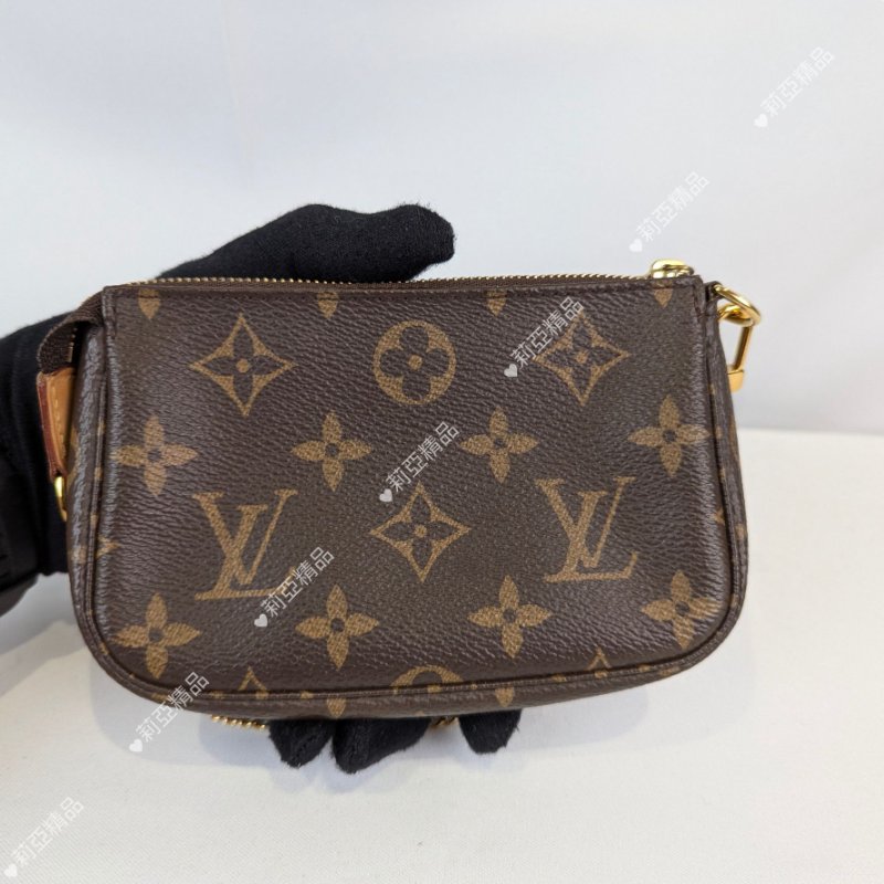 莉亞精品♡LV 小麻將包 九新美品-2