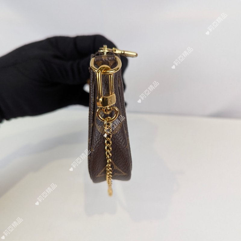 莉亞精品♡LV 小麻將包 九新美品-4