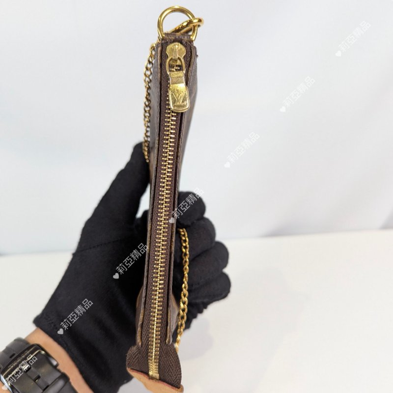 莉亞精品♡LV 小麻將包 九新美品-8