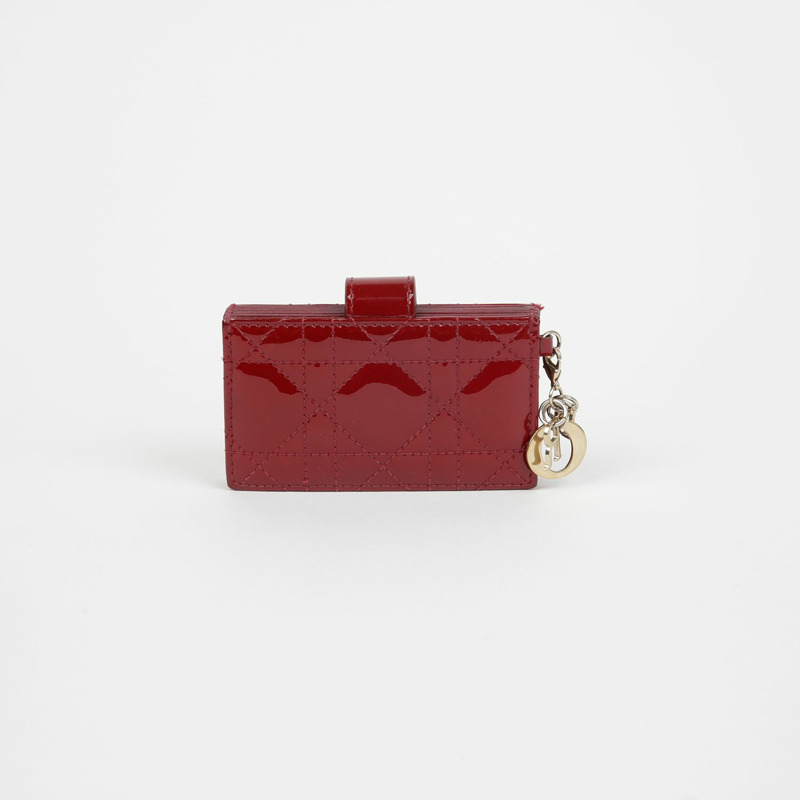 DIOR 茉莉花卡包皮夾 S0074OVRB-1