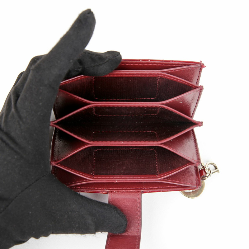 DIOR 茉莉花卡包皮夾 S0074OVRB-9