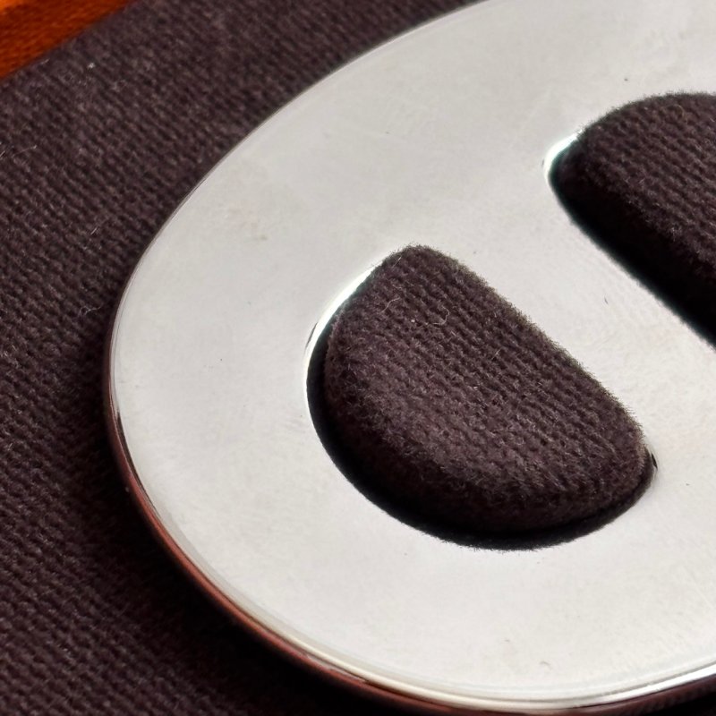 ::HERMES:: Schals Blau Chaine D’Ancre Scarf Ring 松石綠琺瑯 豬鼻子絲巾環-8