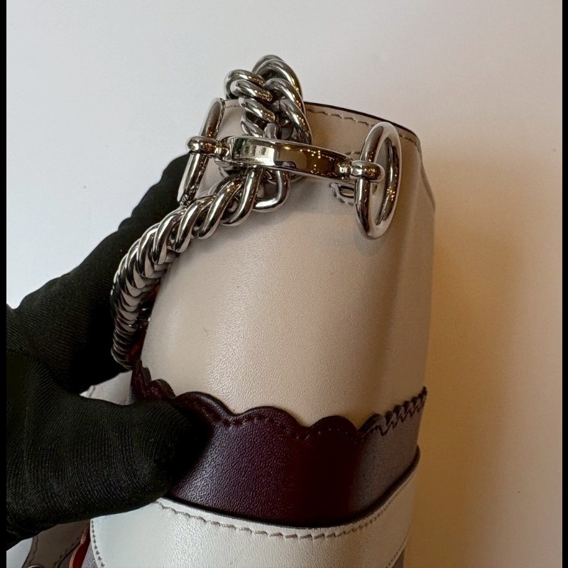 Fendi 銀鍊怪物系列 Kan I 口蓋兩用包-12