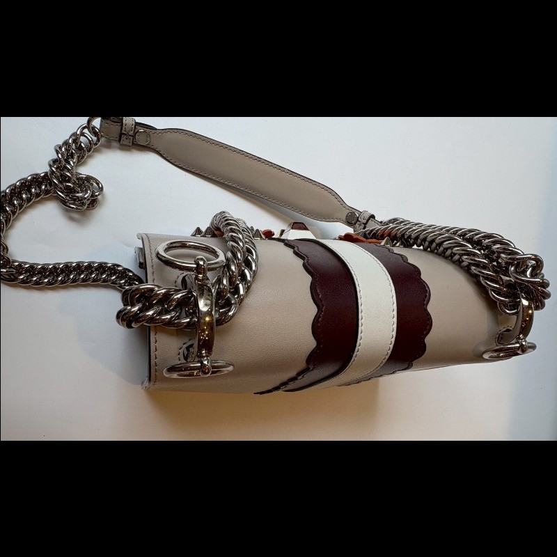 Fendi 銀鍊怪物系列 Kan I 口蓋兩用包-19